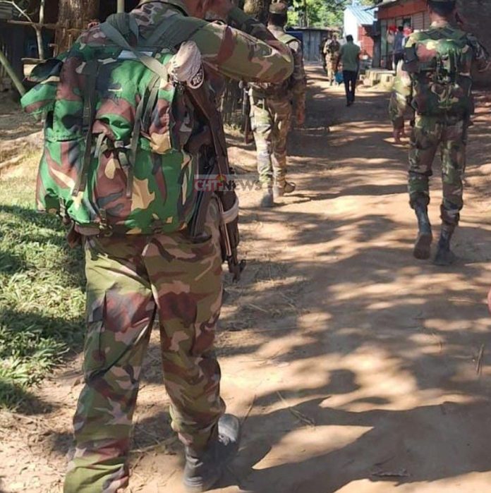 দীঘিনালায় সেনাবাহিনী২