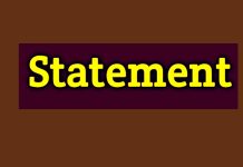 Support for the Call to Nominate Coordinated Candidates in the Parliamentary Election